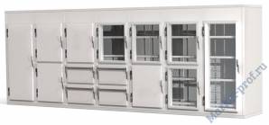 Двухсекционная холодильная мини-камера Polybox Irbis MB-2PP (2,6 м3)