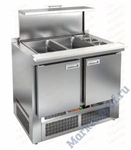 Стол холодильный для салатов Hicold SLE3-11GN полипропилен