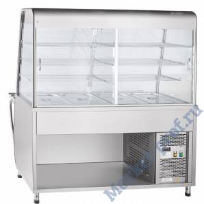 Прилавок-витрина холодильный ПВВ(Н)-70Т-С-01-НШ3