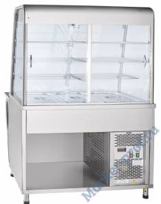 Прилавок-витрина холодильный ПВВ(Н)-70Т-С-НШ3