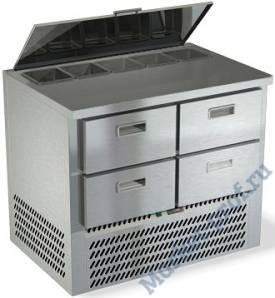 Холодильный стол для салатов Техно-ТТ СПН/С-127/04-1007