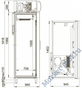 Холодильный шкаф Polair DM114Sd-S версия 2.04