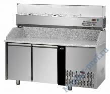 Стол холодильный для пиццы Apach APZ02+VR4 160 VD