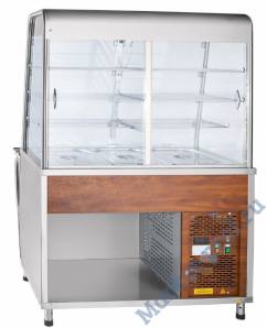 Прилавок-витрина холодильный ПВВ(Н)-70Т-С-НШ2