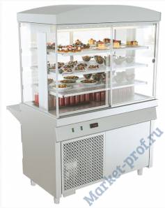 Холодильная витрина Ривьера (1200 мм) 