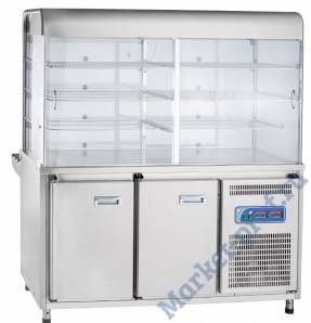 Прилавок-витрина холодильный ПВВ(Н)-70КМ-С-01-ОК