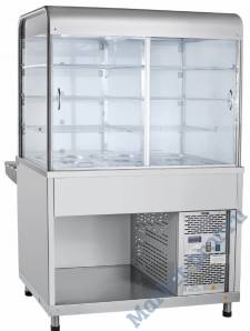 Прилавок-витрина холодильный ПВВ(Н)-70КМ-С-02-НШ