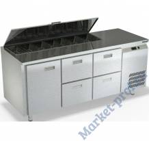 Холодильный стол для салатов Техно-ТТ СПБ/С-126/14-1807